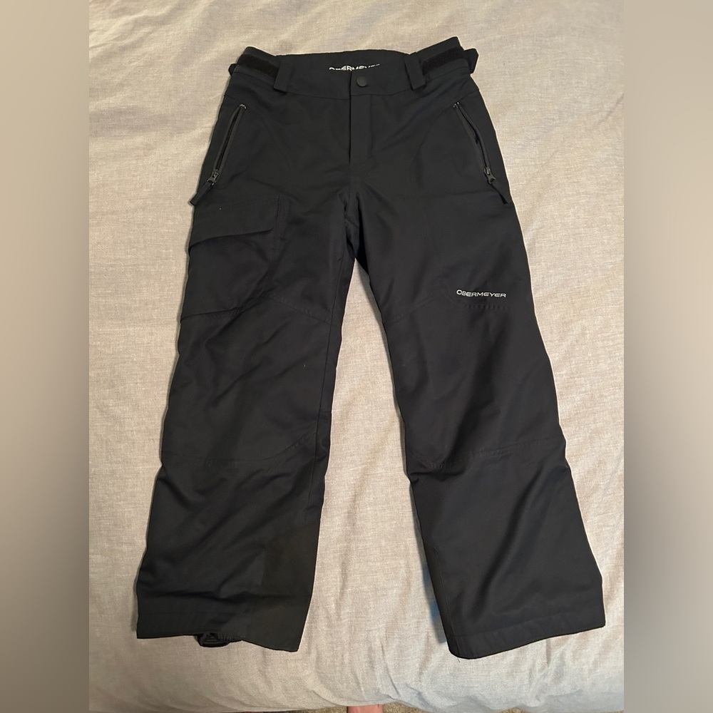Obermeyer Boys Black Snow Pants